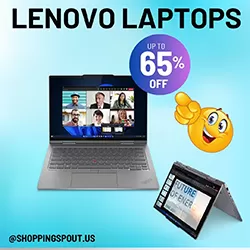 Save Up to 65% on Lenovo Laptops – Limited Time Offer